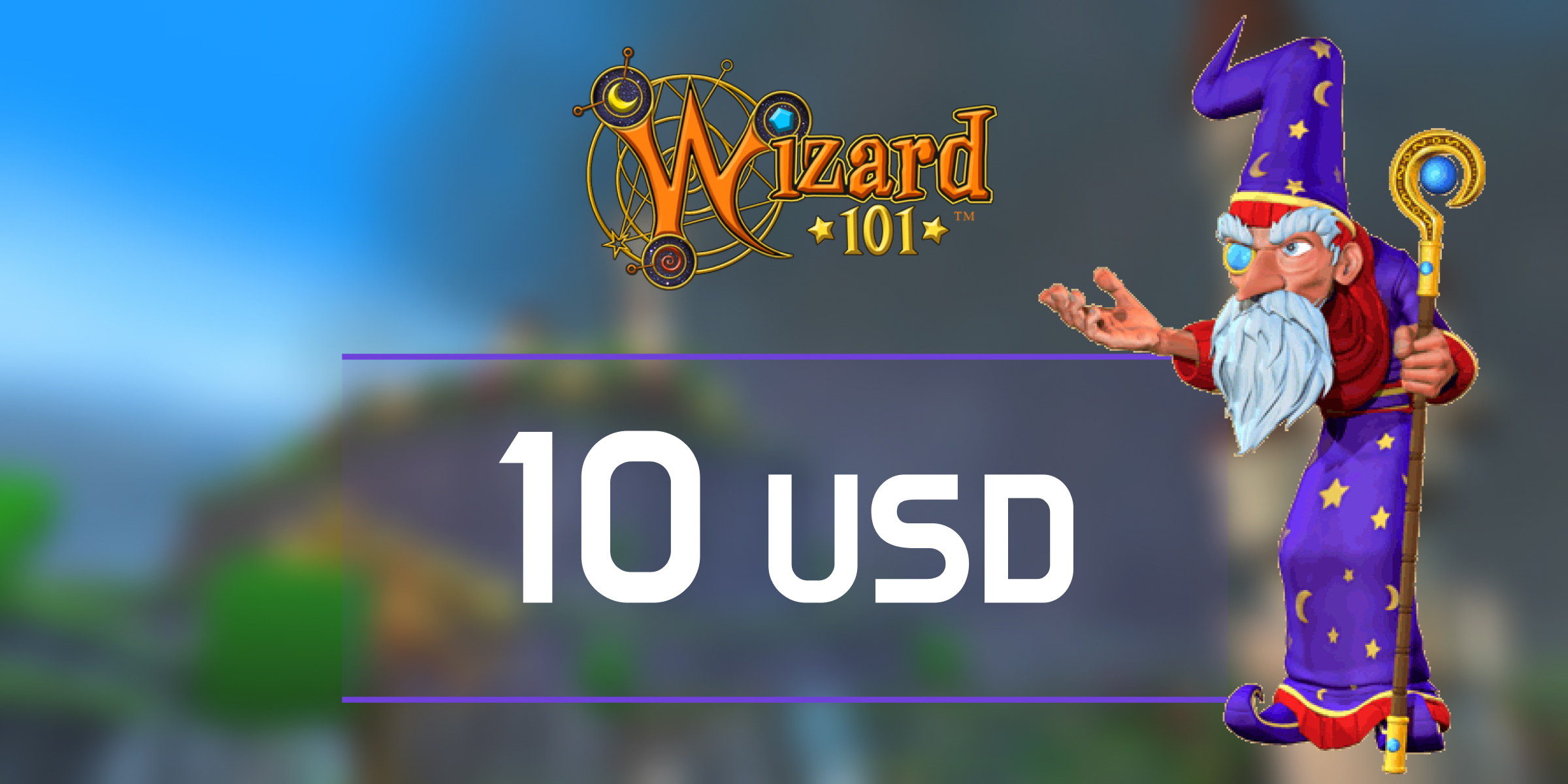 Wizard 101 Gift Card 20 USD