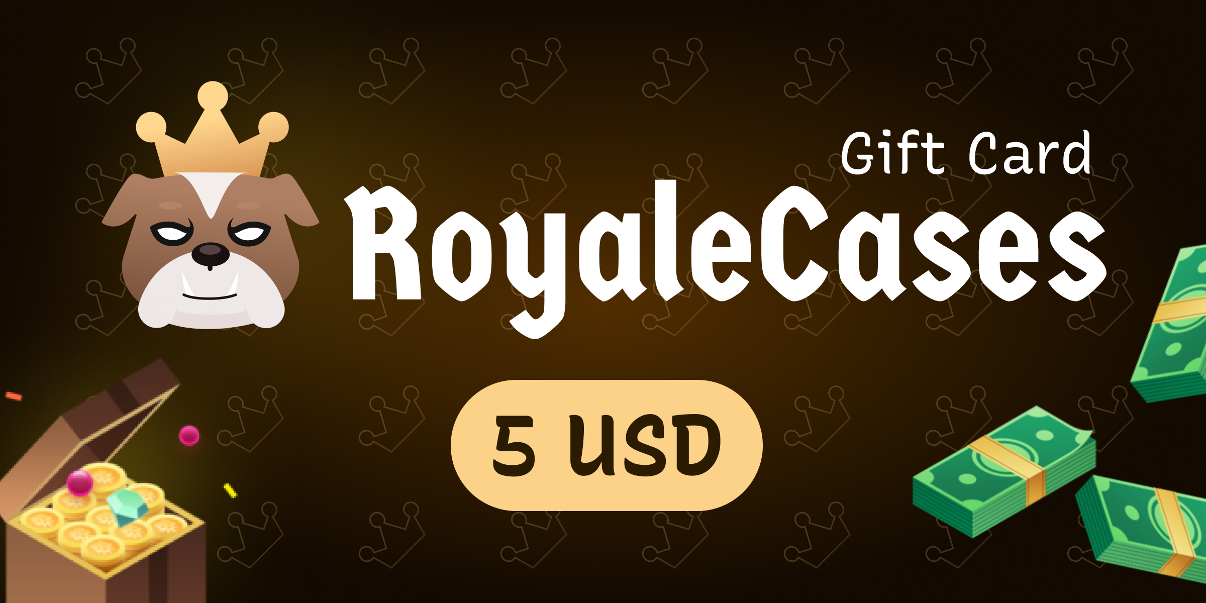 RoyaleCases Gift Card 5 USD