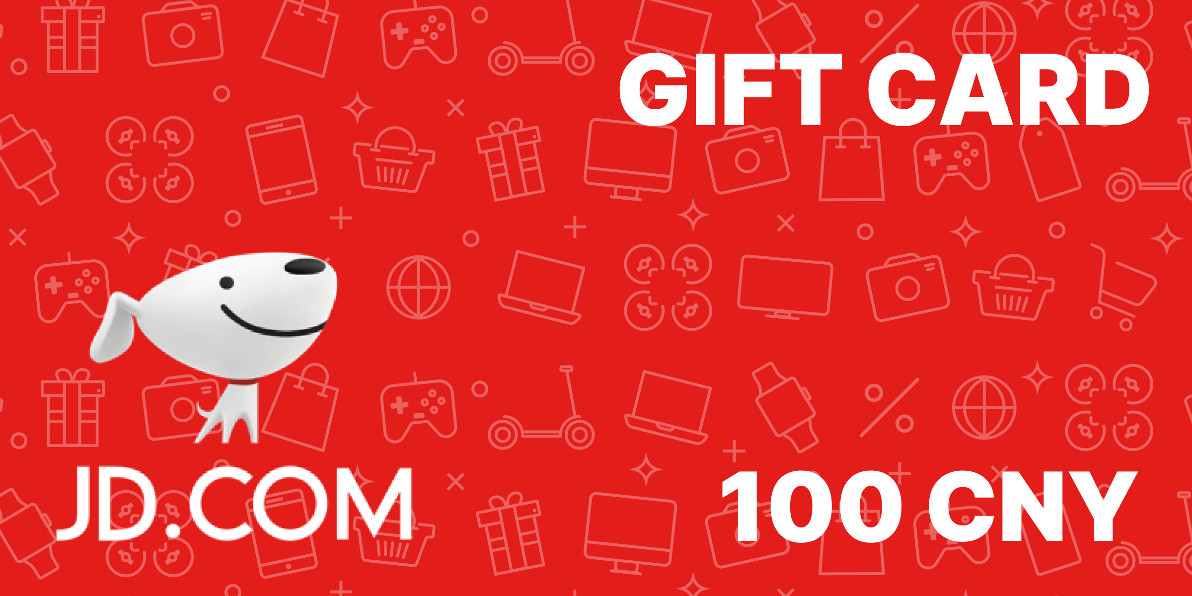 JDcom Jingdong Gift Card 100 CNY