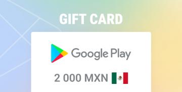 購入Google Play Gift Card 2000 MXN