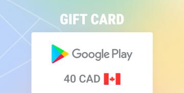 Satın almak Google Play Gift Card 40 CAD 