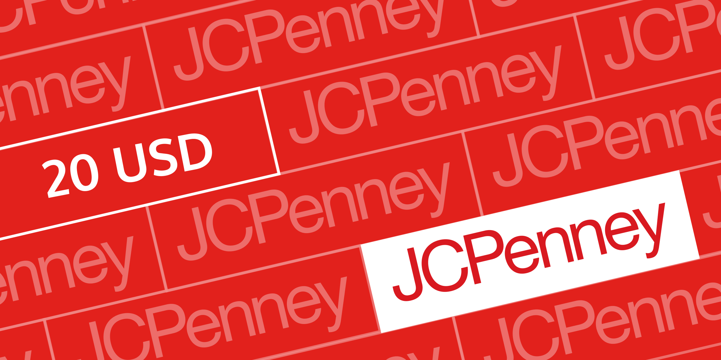 Jcpenny Gift Card 20 USD