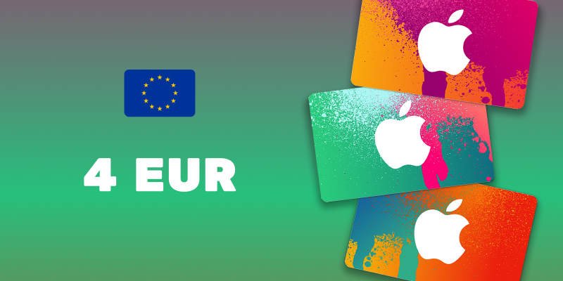 Apple iTunes Gift Card 4 EUR