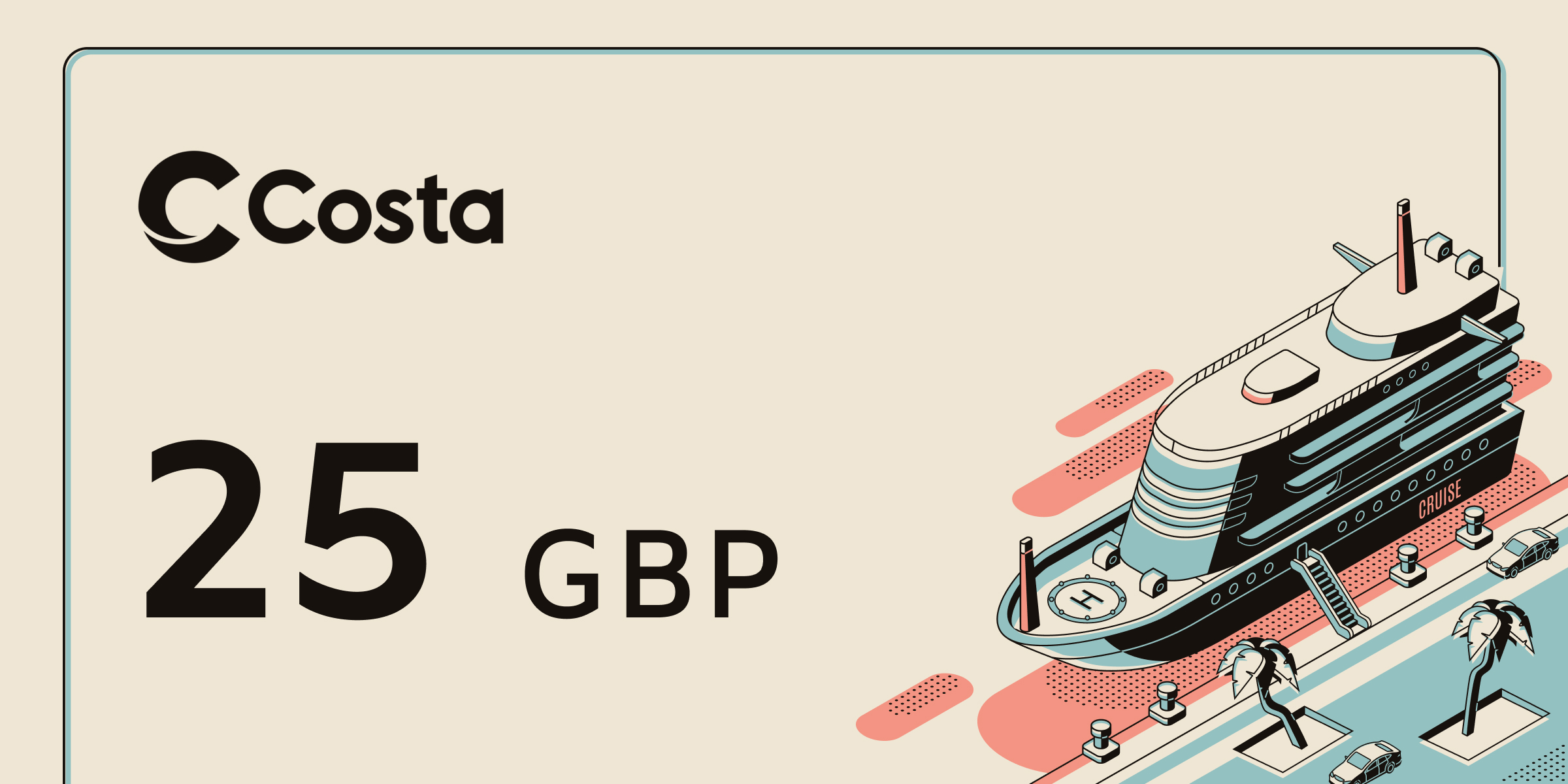 Costa Gift Card 25 GBP