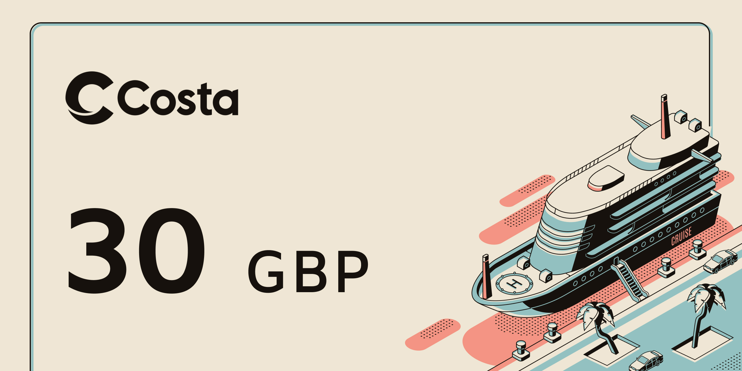 Costa Gift Card 30 GBP