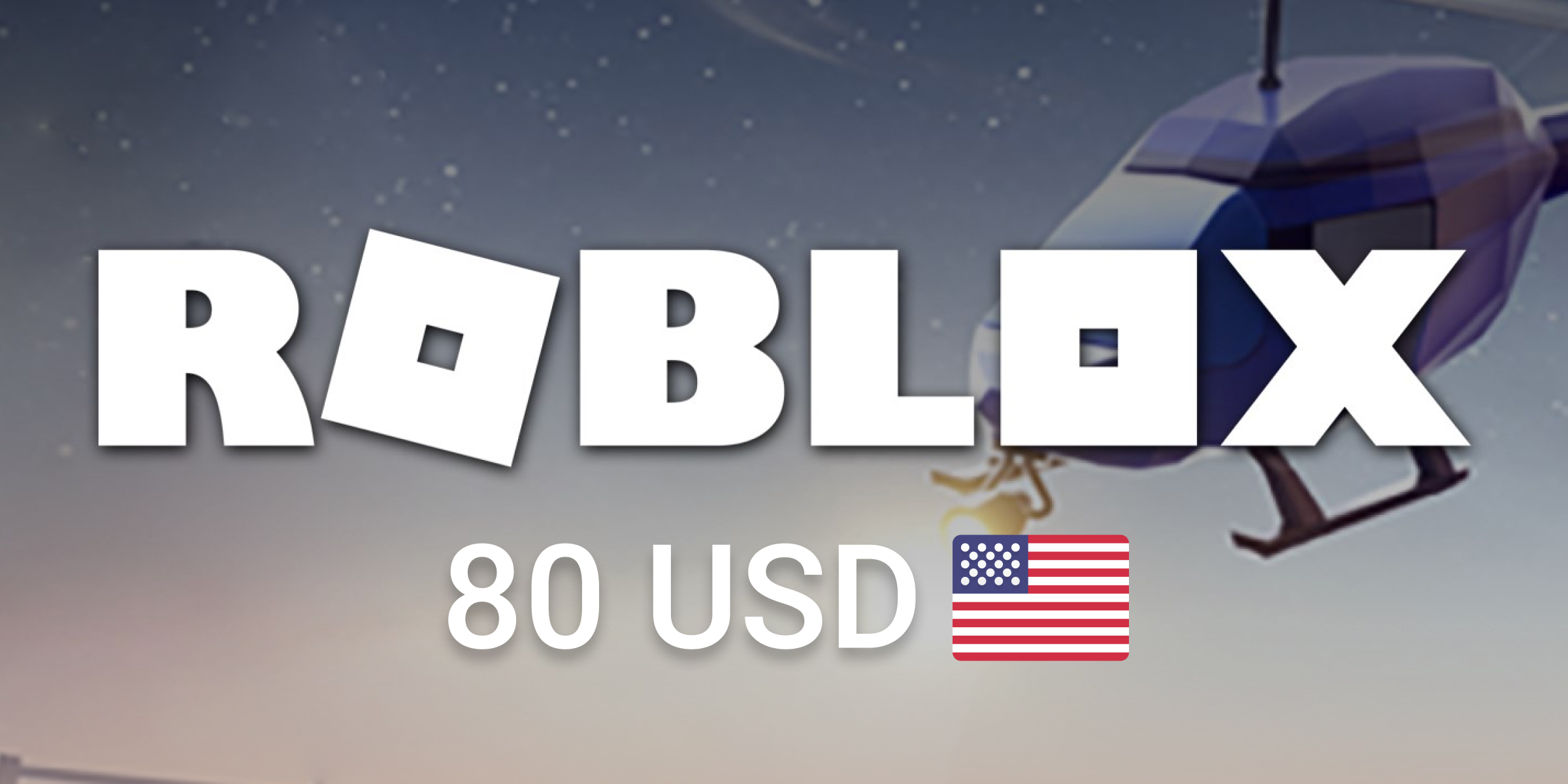 Roblox Gift Card 80 USD