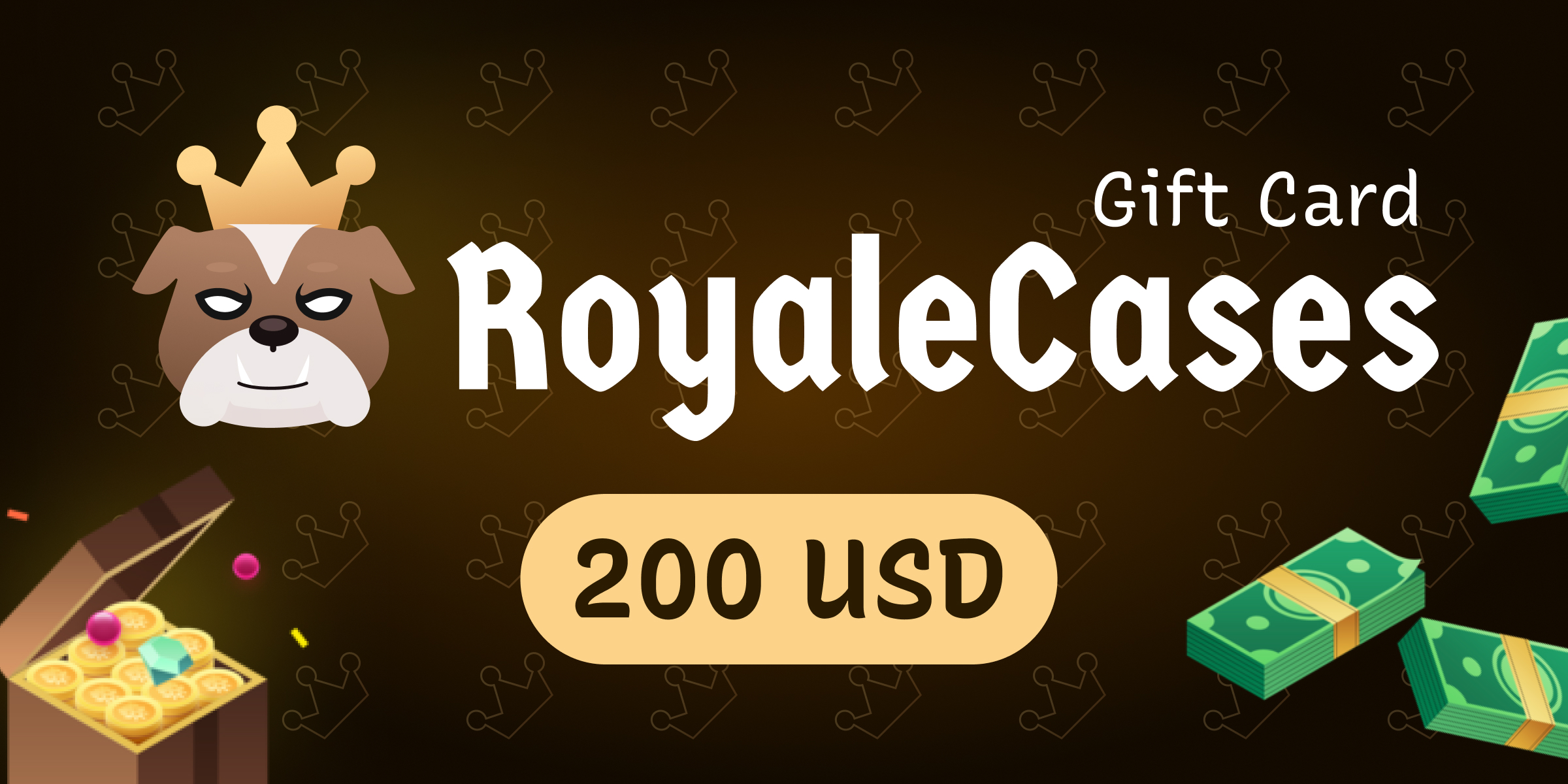 RoyaleCases Gift Card 200 USD