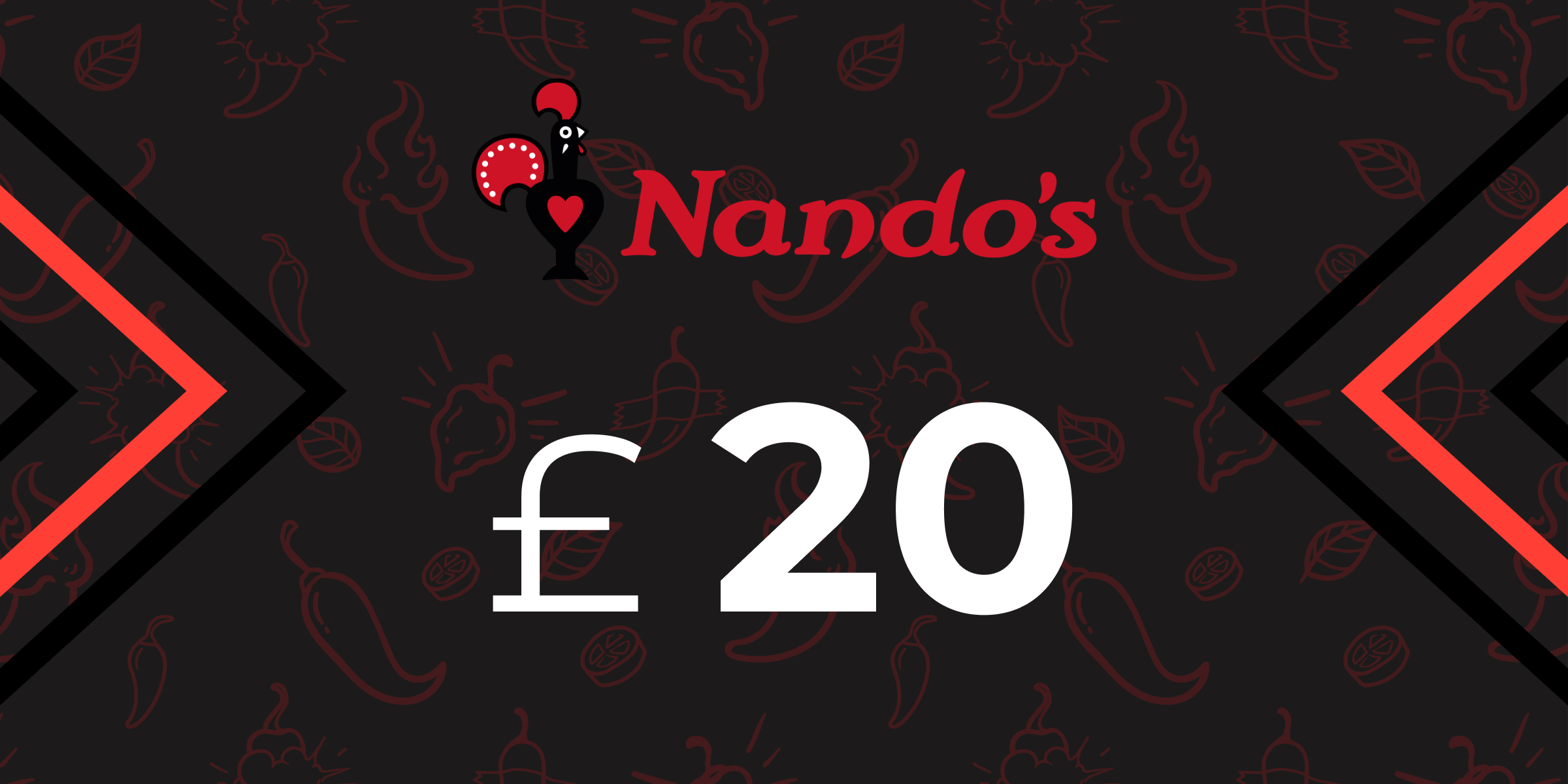 Nandos Gift Card 20 GBP