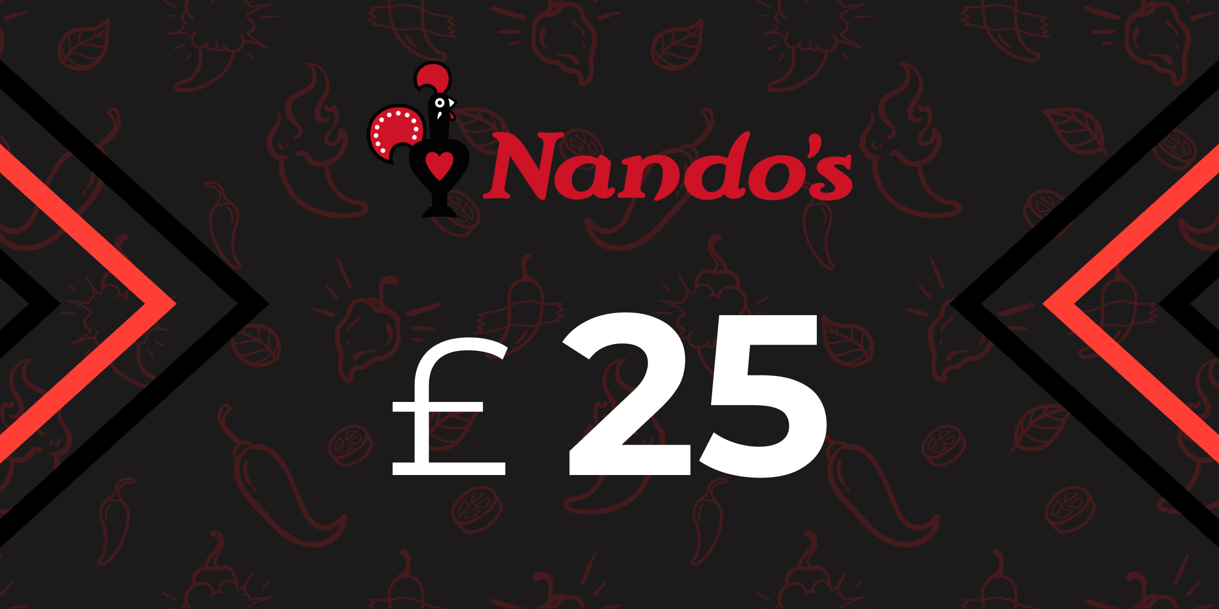 Nandos Gift Card 25 GBP