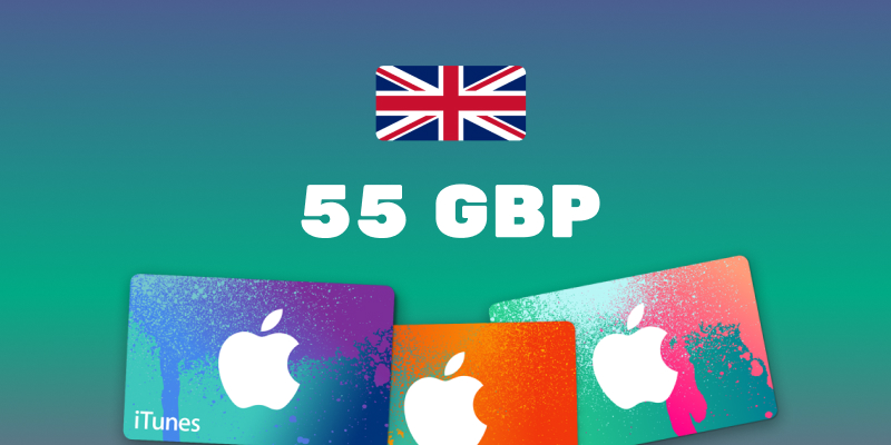 Apple iTunes Gift Card 55 GBP