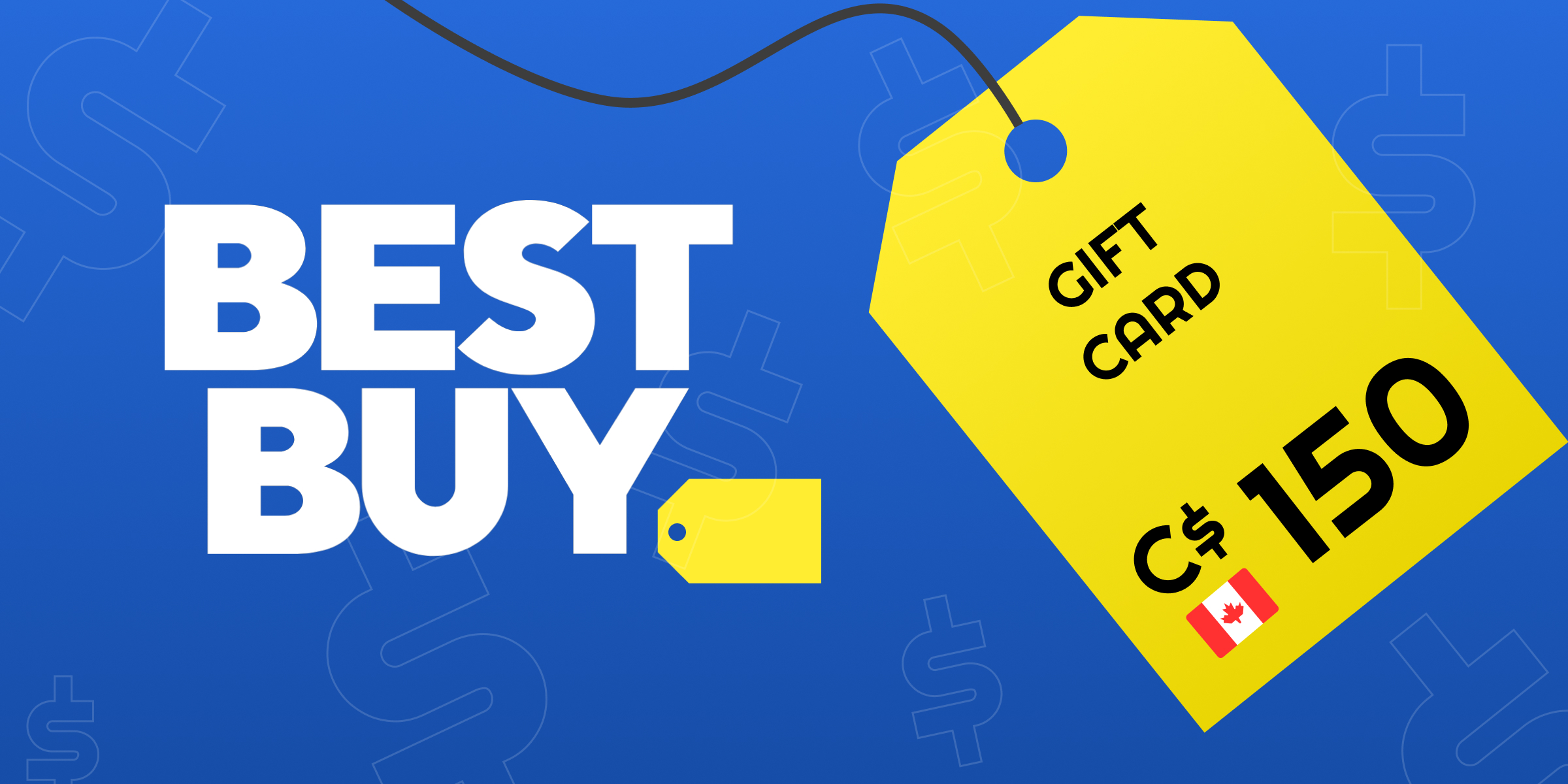 Best Buy Gift Card 150 CAD