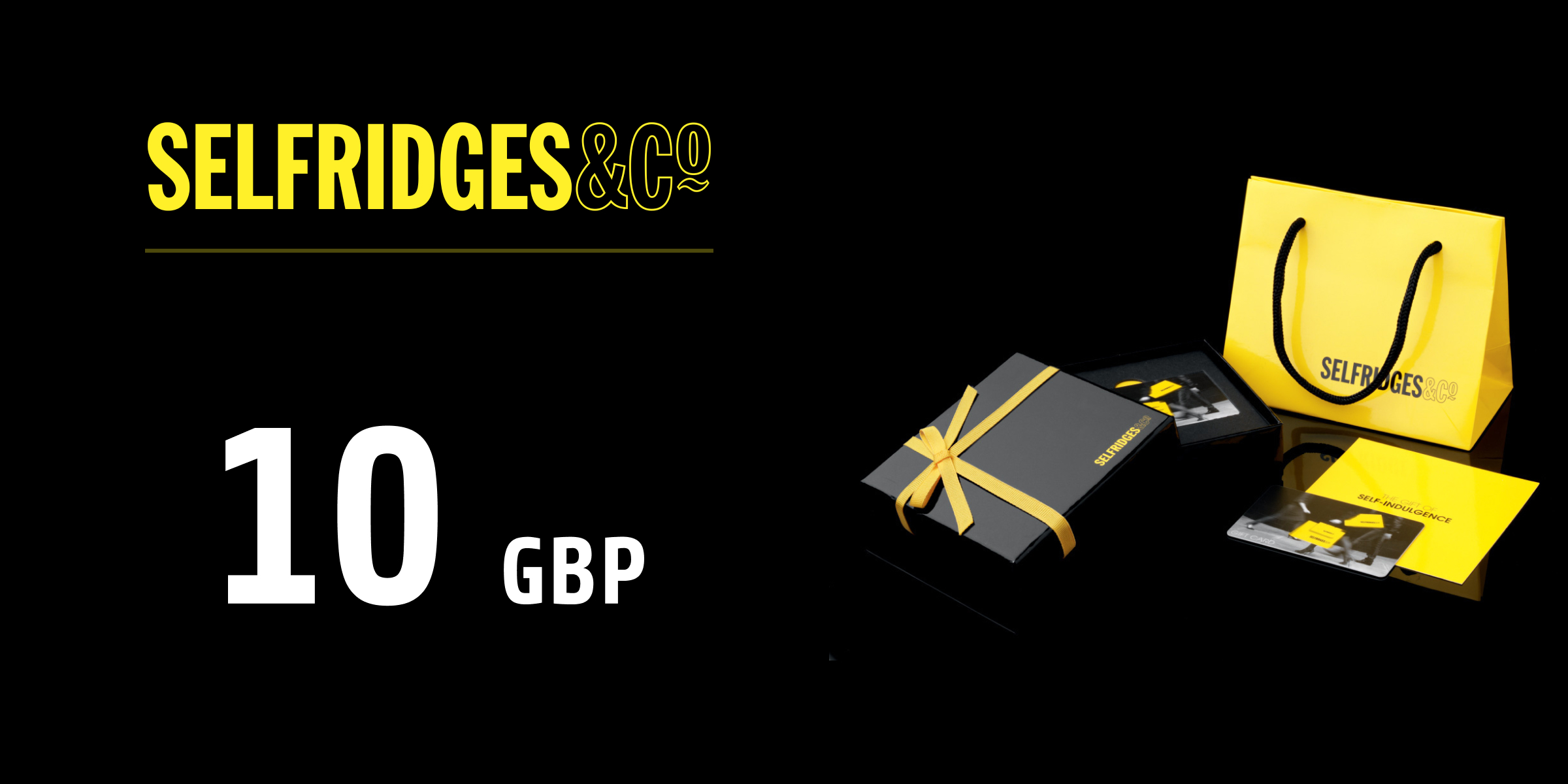 Selfridges Gift Card 10 GBP