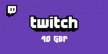 Twitch Gift Card 40 GBP 구입