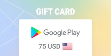 購入Google Play Gift Card 75 USD 