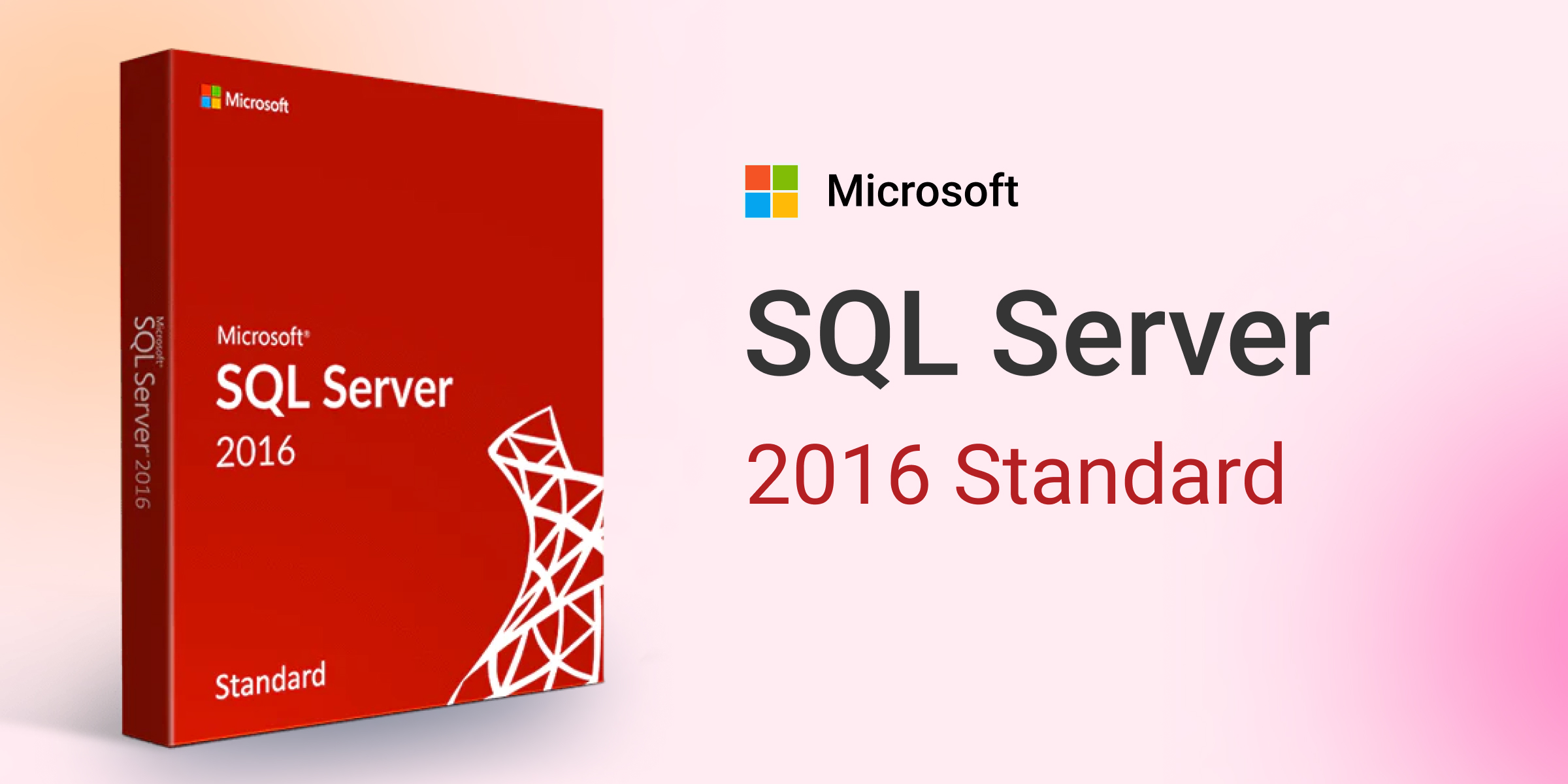 Microsoft SQL Server 2016 Standard