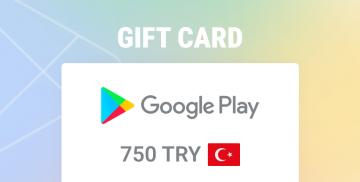 Satın almak Google Play Gift Card 750 TRY