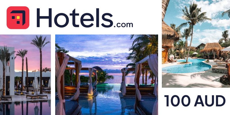 Hotelscom Gift Card 100 AUD