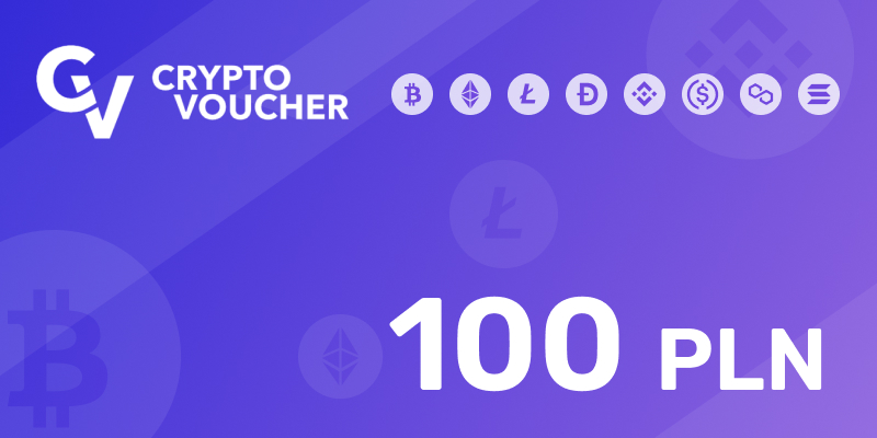 Crypto Voucher Gift Card 100 PLN