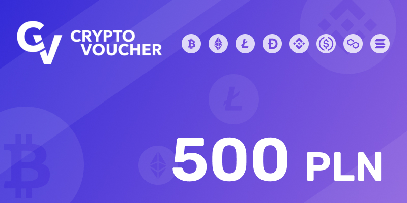 Crypto Voucher Gift Card 500 PLN