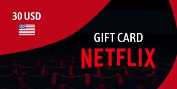 Buy Netflix Gift Card 30 USD 