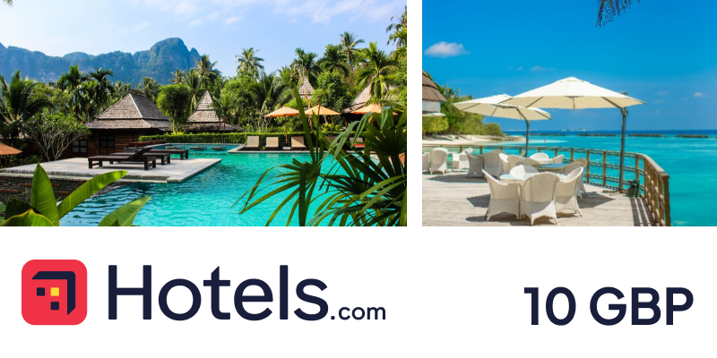 Hotelscom Gift Card 10 GBP