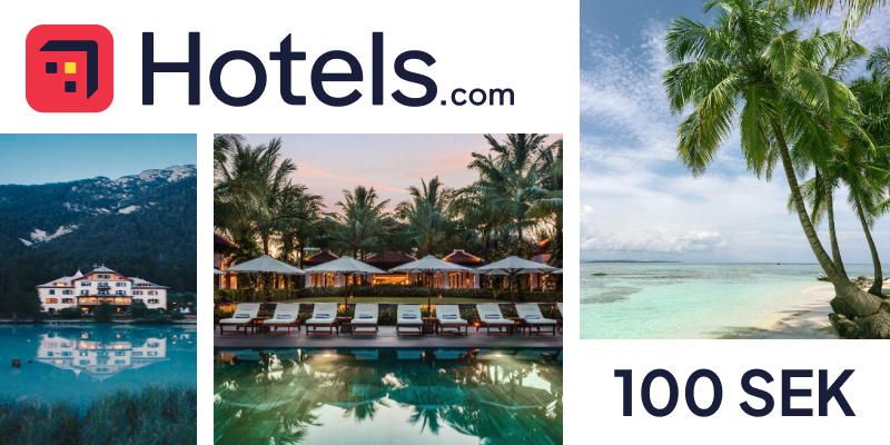 Hotelscom Gift Card 100 SEK