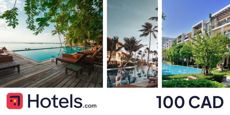 Hotelscom Gift Card 100 CAD