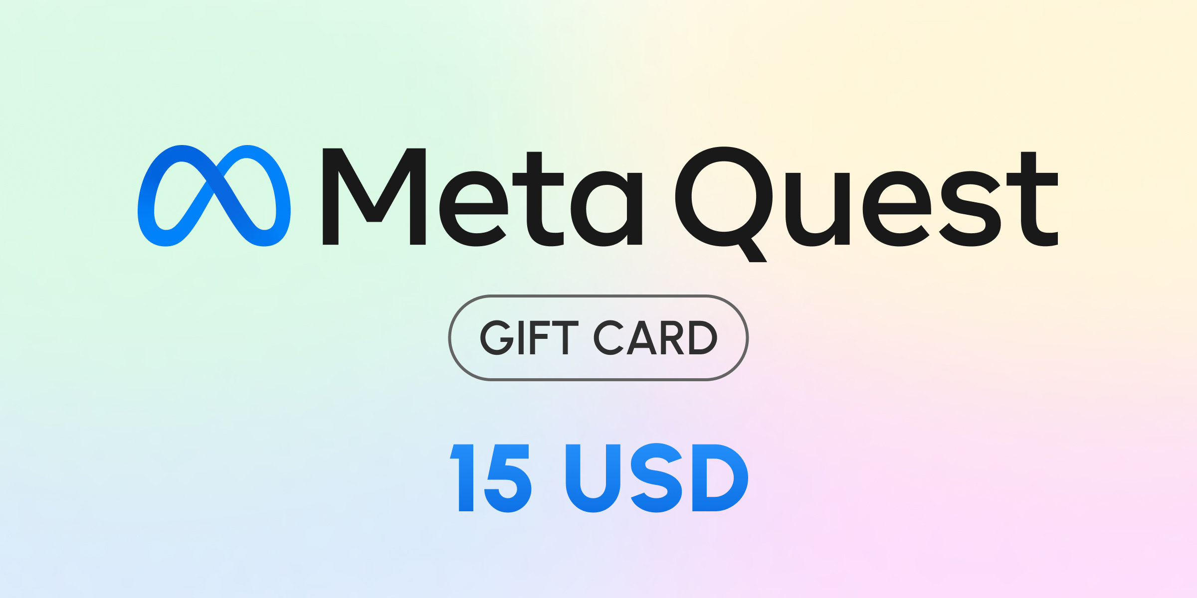 Meta Quest Gift Card 15 USD