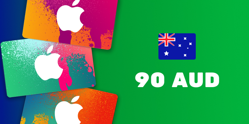 Apple iTunes Gift Card 90 AUD