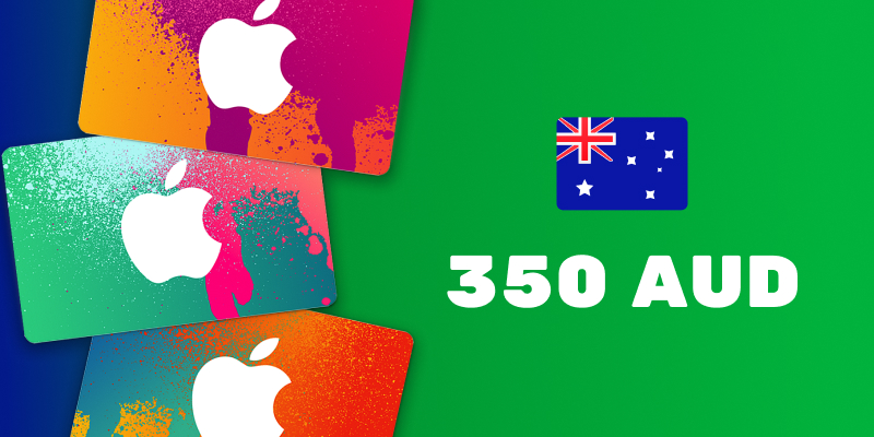 Apple iTunes Gift Card 350 AUD