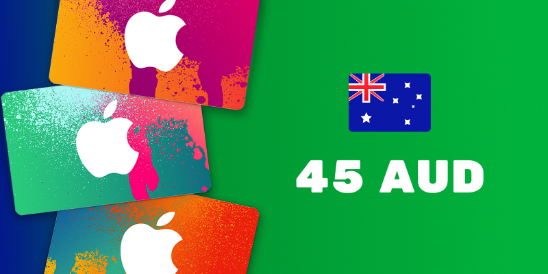 Apple iTunes Gift Card 45 AUD