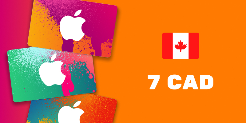 Apple iTunes Gift Card 7 CAD