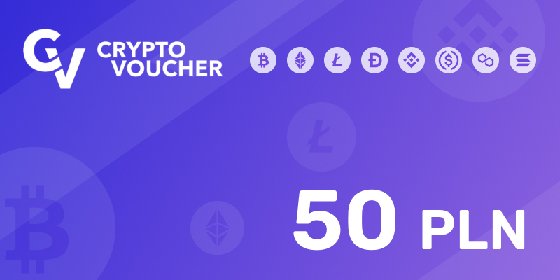 Crypto Voucher Gift Card 50 PLN