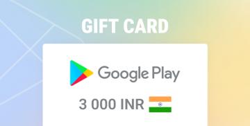 Kjøpe Google Play Gift Card 3000 INR