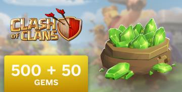 Clash of Clans 500 Plus 50 Gems  الشراء