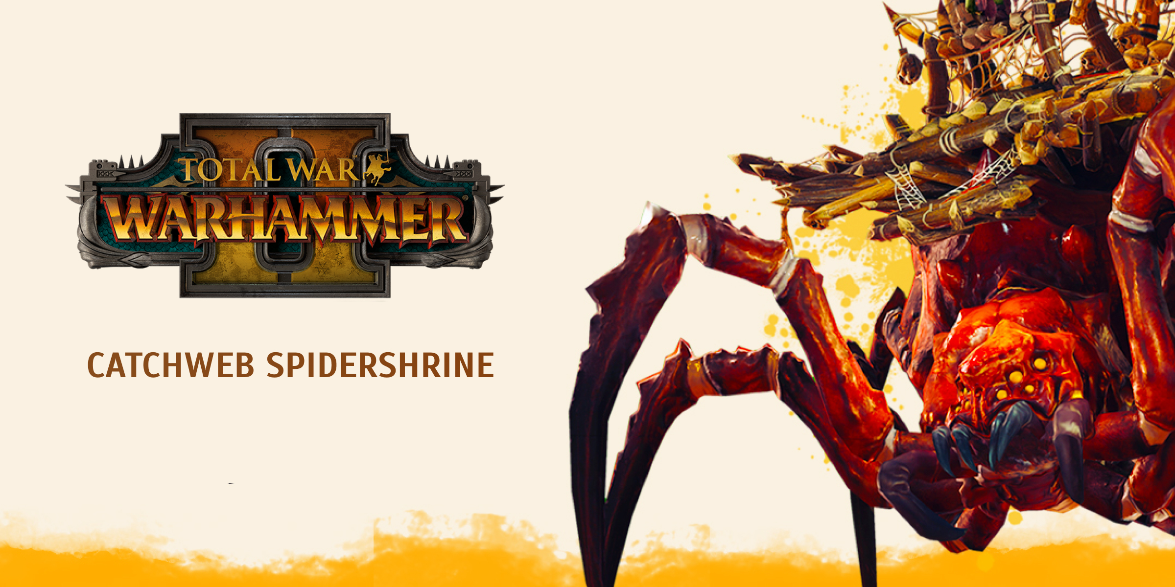 Total War WARHAMMER 2 Catchweb Spidershrine DLC (PC)