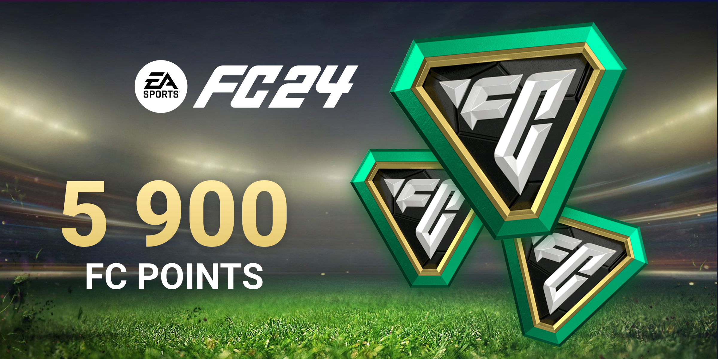 EA Sports FC 24 Ultimate Team 5900 FC Points (PC)