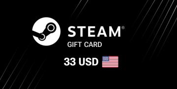 Buy  Steam Gift Card 33 USD