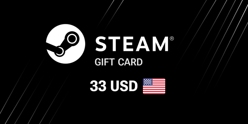 Steam Gift Card 33 USD