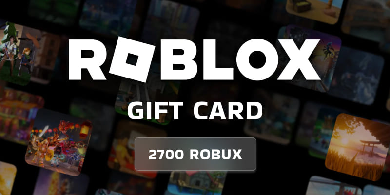 Roblox Gift Card 2700 Robux
