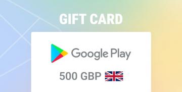 comprar Google Play Gift Card 500 GBP