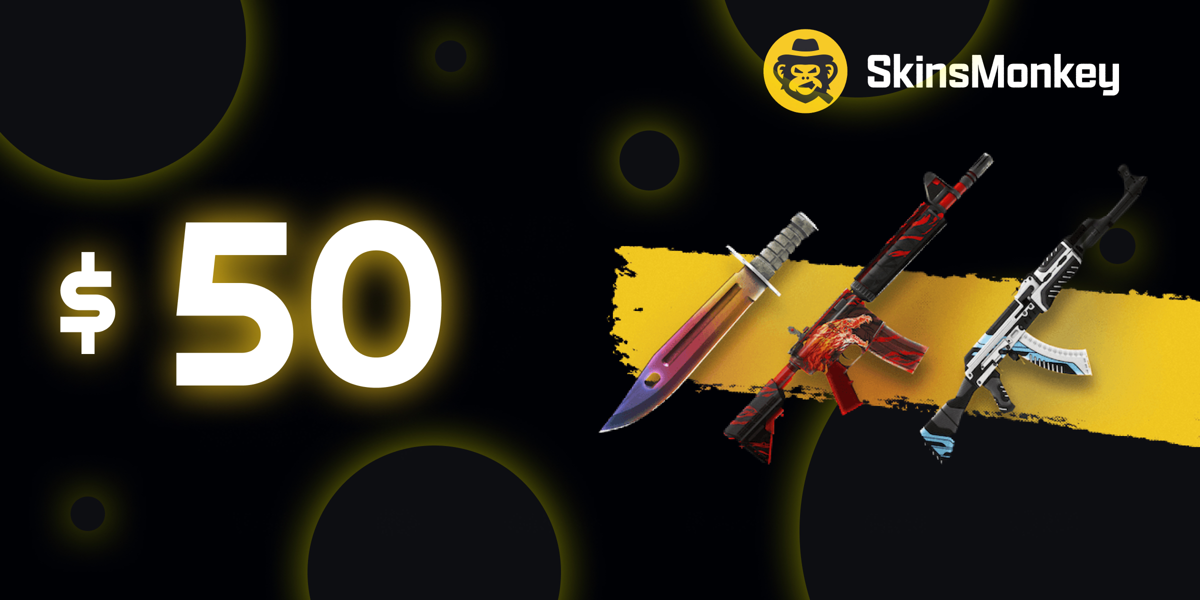 SkinsMonkey 50 USD