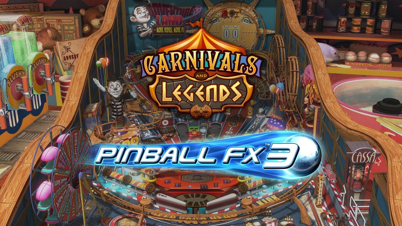 Pinball FX3 Carnivals and Legends DLC (PC)