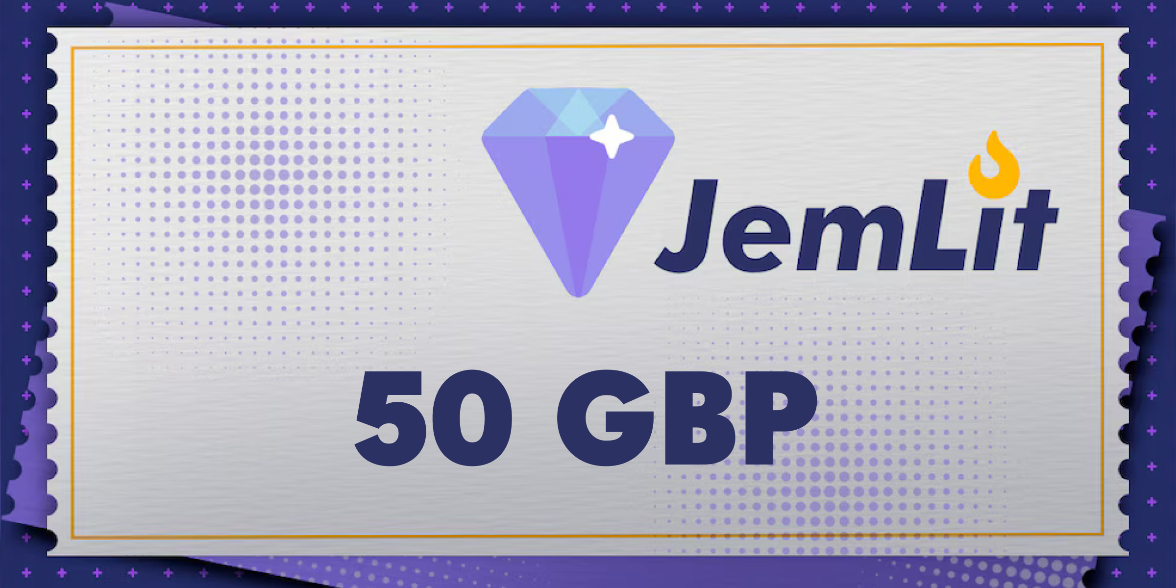 JemLit Gift Card 50 GBP