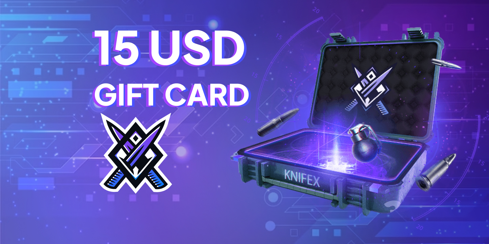 Knifex Gift Card 15 USD