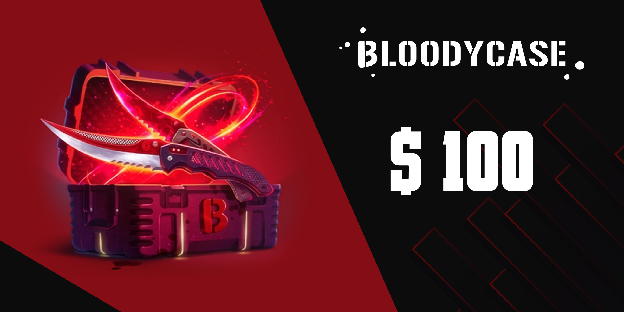 BloodyCase Gift Card 100 USD