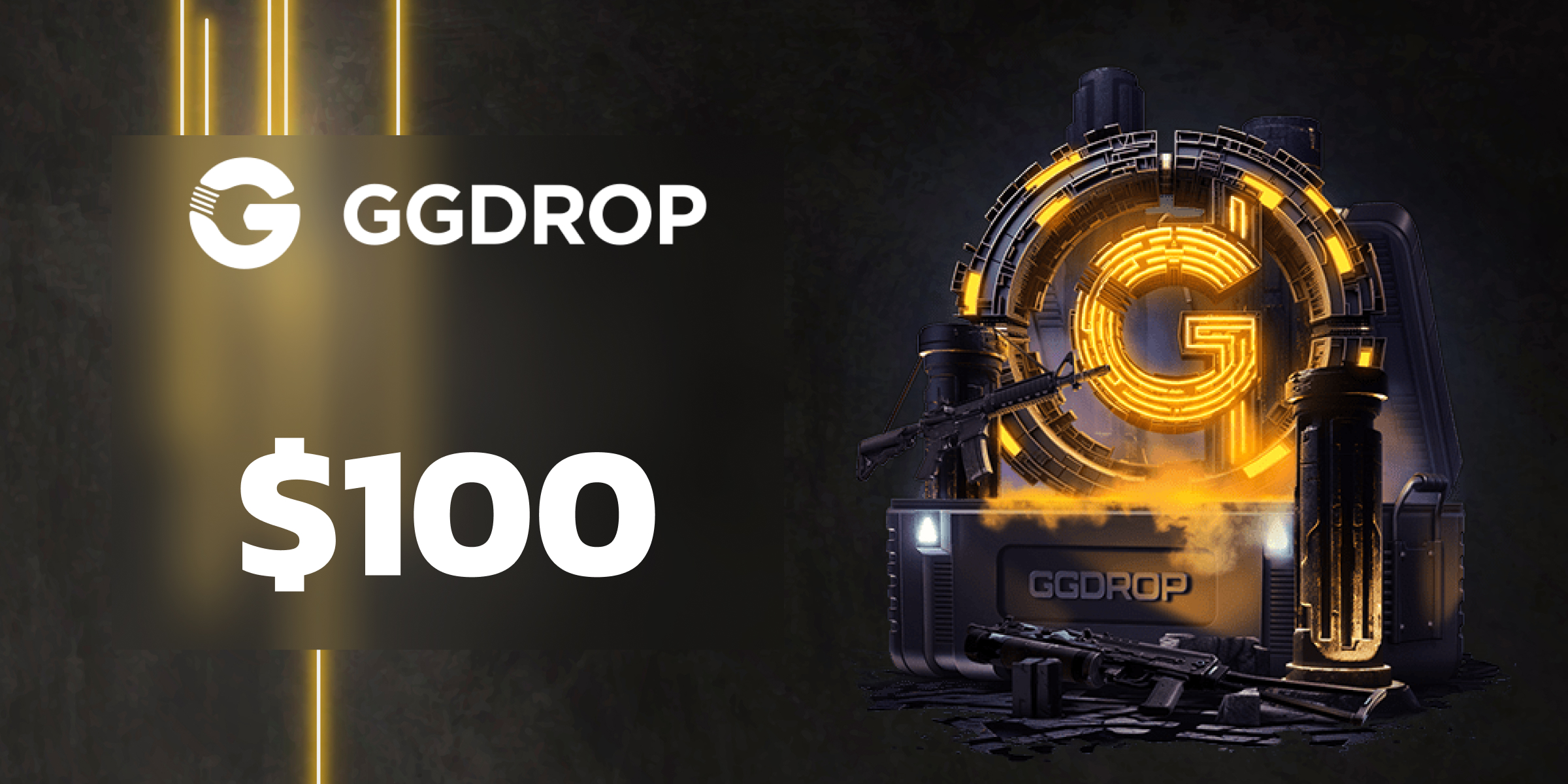 GGdrop 100 USD