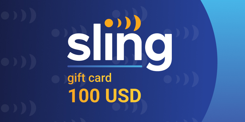 Sling TV Gift Card 100 USD