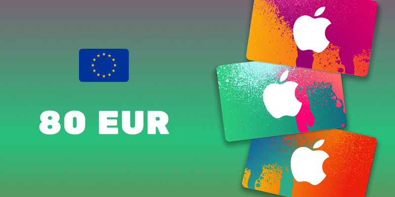 Apple iTunes Gift Card 80 EUR