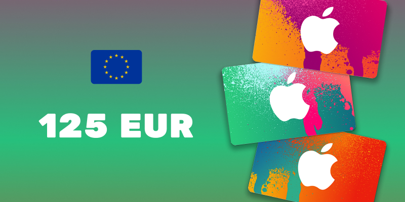 Apple iTunes Gift Card 125 EUR